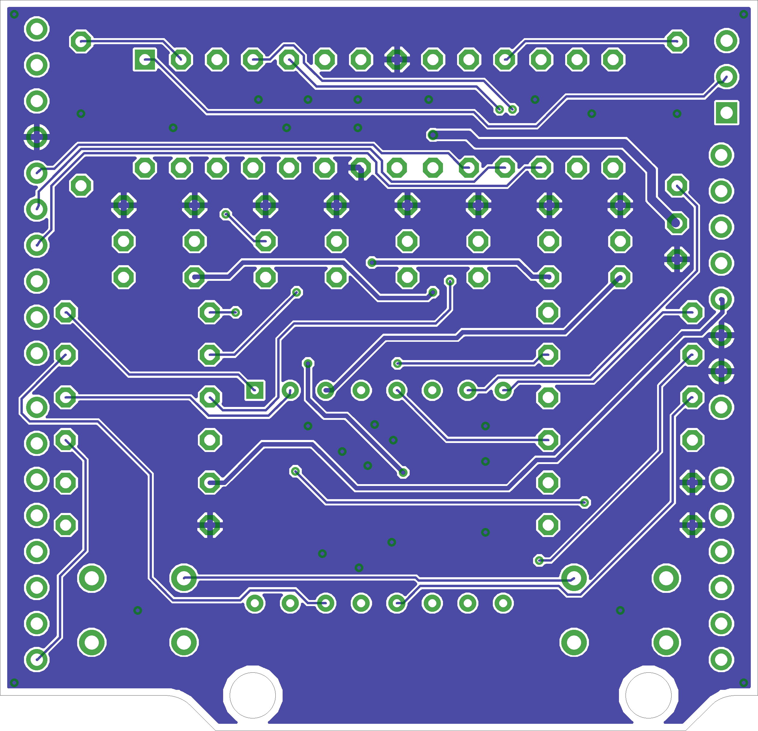 maroon SHIELD PCB bottom