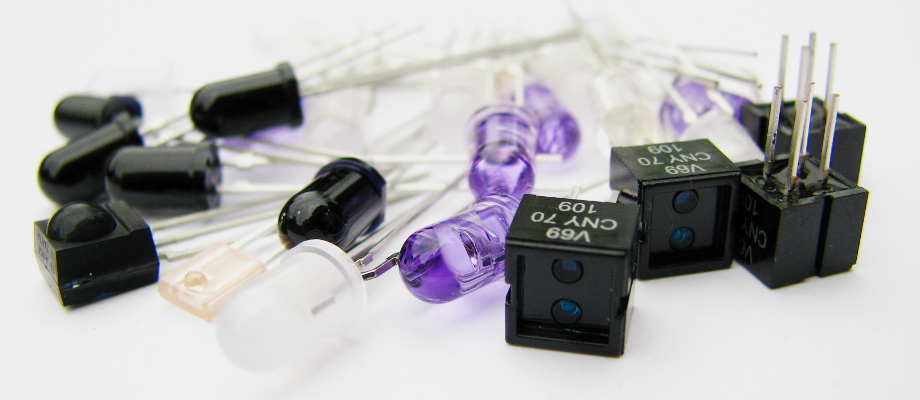 Elektronische Bauteile: Phototransistoren und IR-LEDs