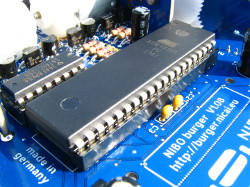 NIBO burger: Atmel ATmega16A